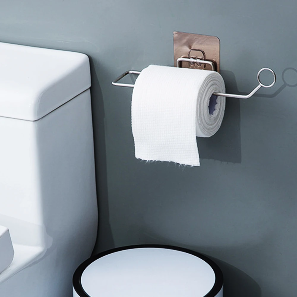 Клейкий держатель для кухонной бумаги вешалка рулонных салфеток полотенец