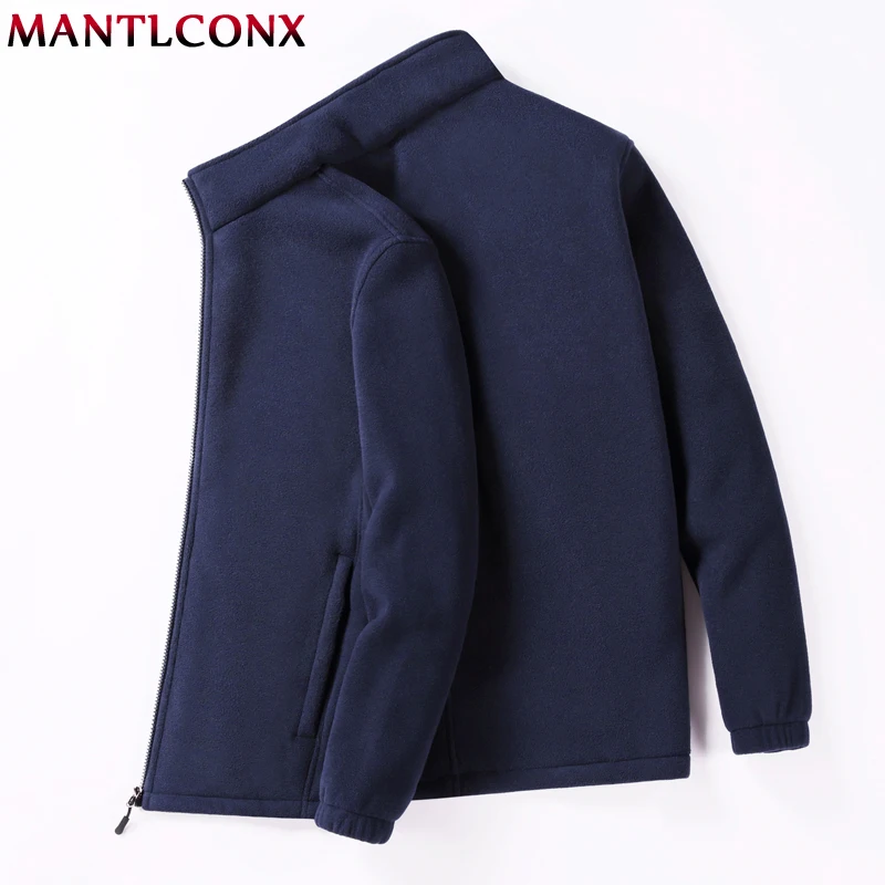 MANTLCONX 7XL 8XL 9XL флисовая Мужская куртка больших размеров Куртка Пальто Верхняя одежда большие и высокие мужские одежда теплые куртки для мужчин