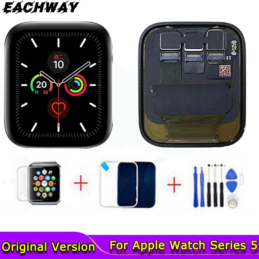 ЖК дисплей для Apple Watch 5 сенсорный экран в сборе Series серии S5 44 мм 40 запасные