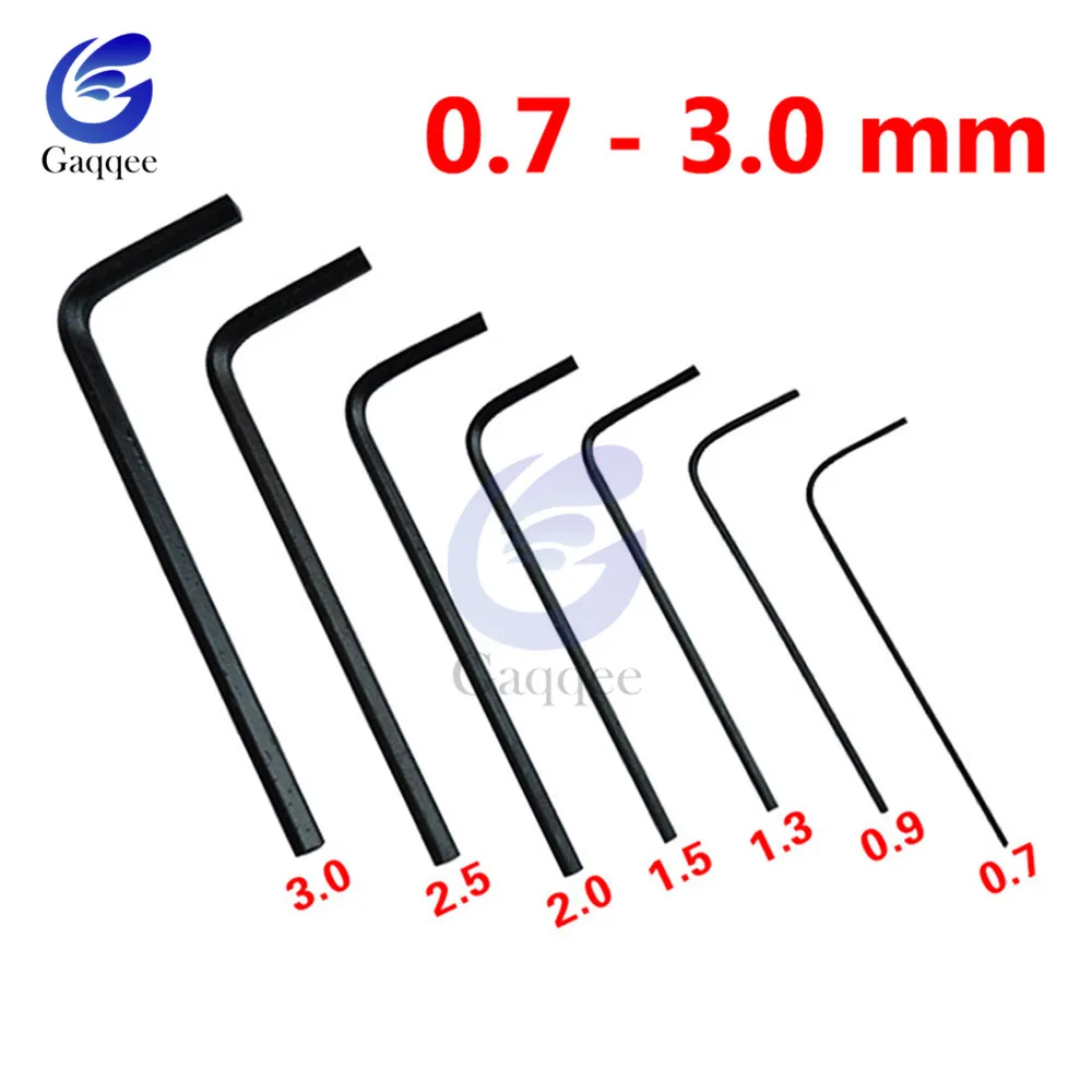 Мини-шестигранный ключ Набор шестигранных ключей 0 7 мм-3 мм отвертка набор