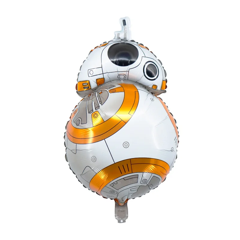 11Pcs/lot Disney Star Wars Figure Toys Anime Robot R2D2 Yoda BB8 Balloons Birthday Party Decoration Kids Gift Props | Игрушки и хобби