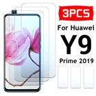 3 шт. y9 prime Защитное стекло для huawei y 9 prime 2019 защита для экрана закаленное стекло на huawie 9Y Y9Prime защитная пленка HD