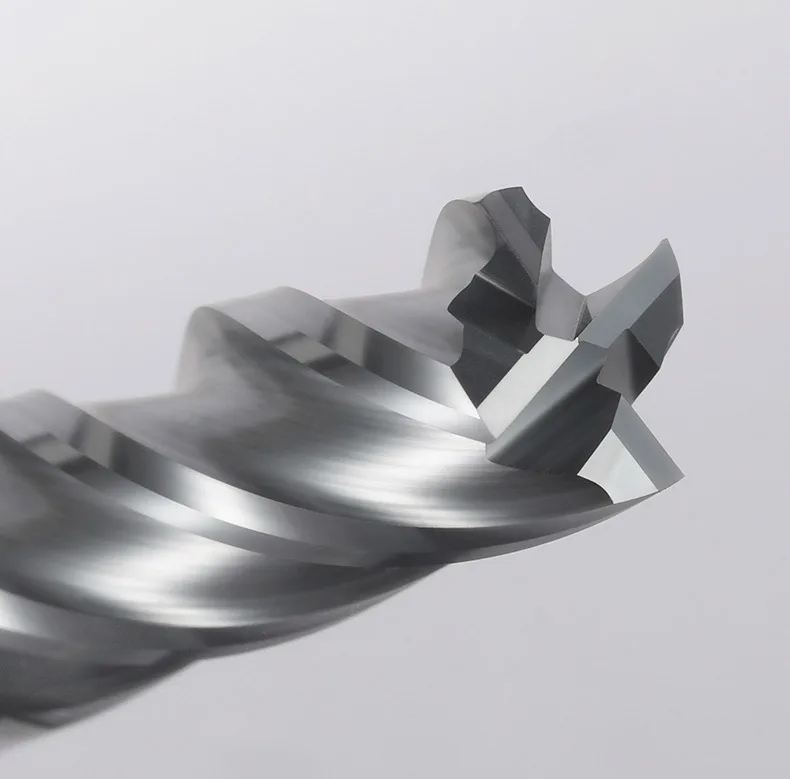 Твердосплавный фрезерный станок 4 канавки твердосплавная торцевая фреза из