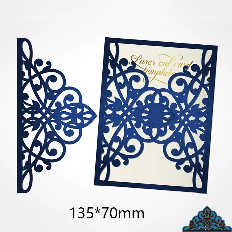 Металлический Трафаретный вырубной штамп полые Нерегулярные frame новый для