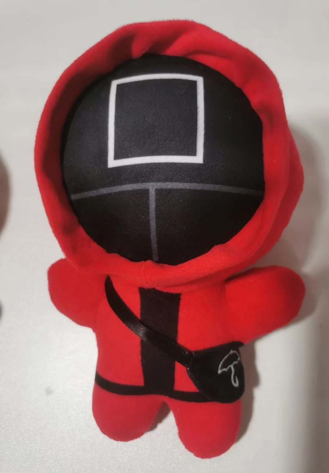 Juego de calamar de 3 piezas para ni&ntilde;os, algod&oacute;n relleno de Peluche de juguete, TV coreana, juegos de calamar cuadrado rojo, mu&ntilde;eca suave, regalos de navidad-3