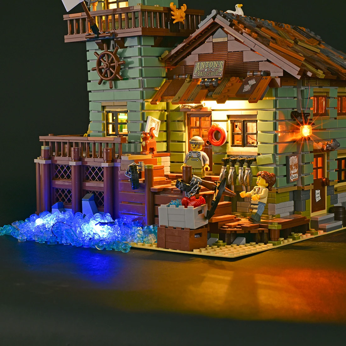 Комплект USB Light ing для рыбацкого коттеджа 21310 (светильник льник без блока)|Блочные