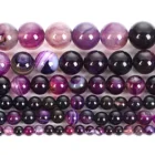 Женские круглые бусины в полоску, свободные бусины для изготовления ювелирных изделий, рукоделия, браслетов, нитка 4-12 мм