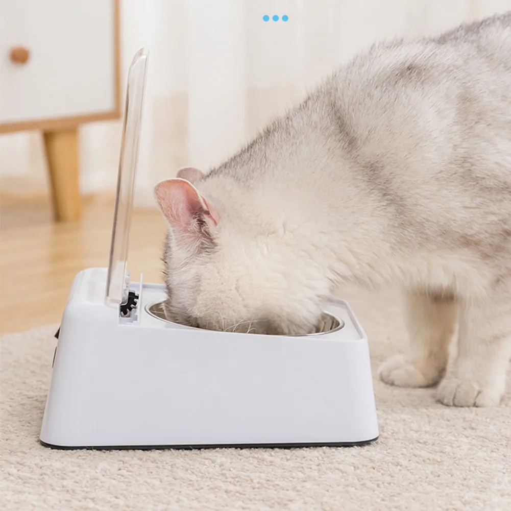 

Auto Open Dog Cat 350ML Home Water Dispenser Infrared Sensor Moistureproof Pet Feeder Anti-mouse Digital Display Odor Resistant