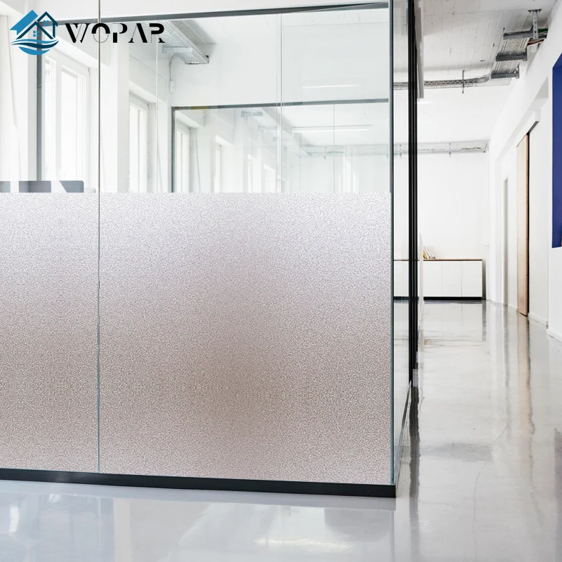 Виниловая матовая пленка на окна водонепроницаемая наклейка стекло 30/45/60 см для