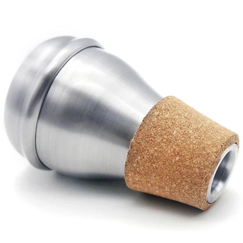 Серебристые алюминиевые пробковые трубы для тренировки пузырьков бесшумные