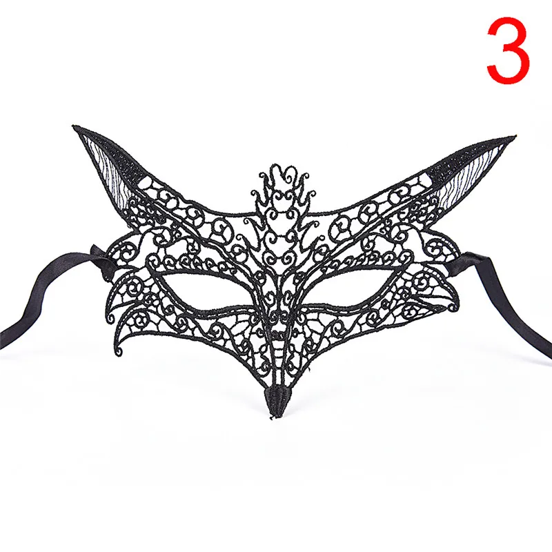 Черная маска для глаз вечеринки венецианская Карнавальная маскарад праздник