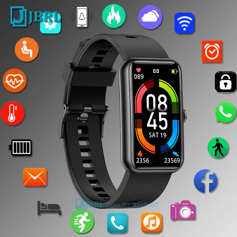 

2021 Smart Watch Women Men Full Touch Smartwatch Fitness Tracker Sports Waterproof Electronics Clock For Andriod IOS Watches