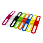 Велосипедный фиксатор, крепление для телефона, велосипедная вспышка, силиконовый держатель, легкий ремень, эластичный мобильный ремень, завязка для велосипеда