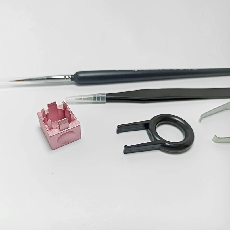 

H8WA Mechanical Keyboard Lube Tool Collection Switch Remover Puller IC Claw Holder for cherry Kailh Gateron TTC Candy Switch