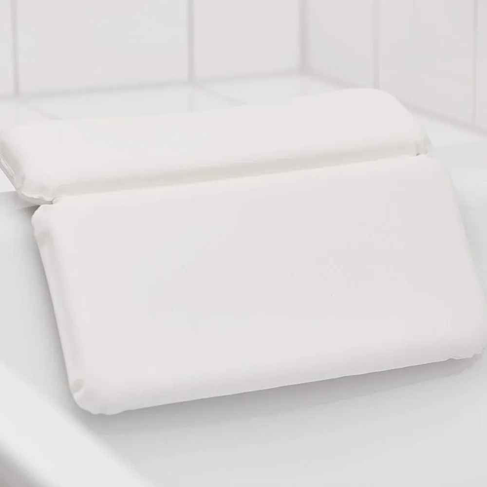 

waterproof SPA Bath Pillow Non-slip Bathtub Headrest Soft bathtub head holder with Suction Cup Easy To Clean Bathroom Accessorie