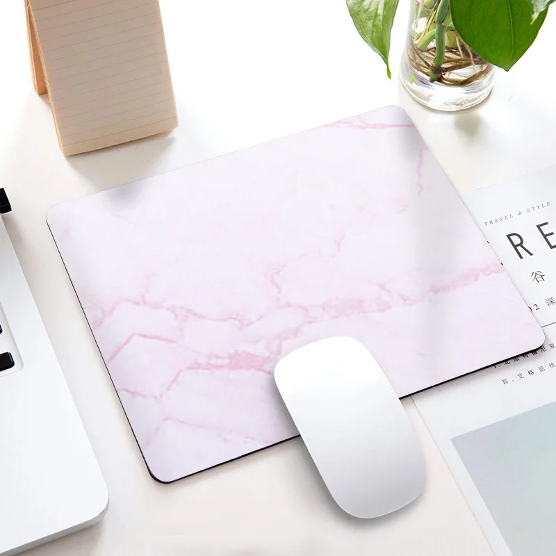 

1PC Nordic Silicone Mouse Pad Marble Style Mouse Mat for Gaming Laptop Desk Pad Mousepad Office Desk Mat