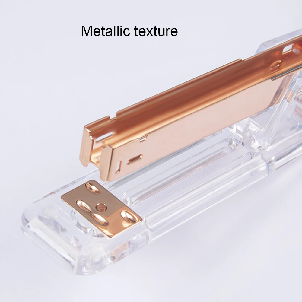 Transparent Manual Metal Stapler Book Stapling Machine Office School Stationery | Дом и сад