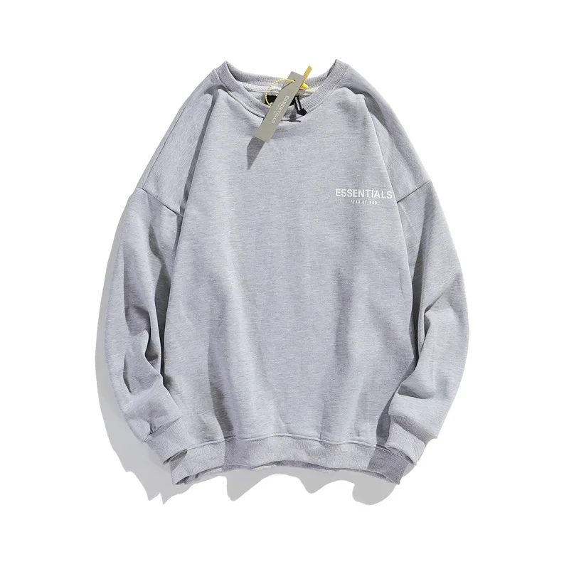 

2021 New Monogram Casual Loose Loose Shoulder Hoodie Long Sleeve T-shirt Hoodies for Men and Women