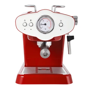 Coffee Machine Espresso Coffee Machine Electric Coffee Grinder Small Household Semi-Automatic Coffee Machine CRM3017 1100W