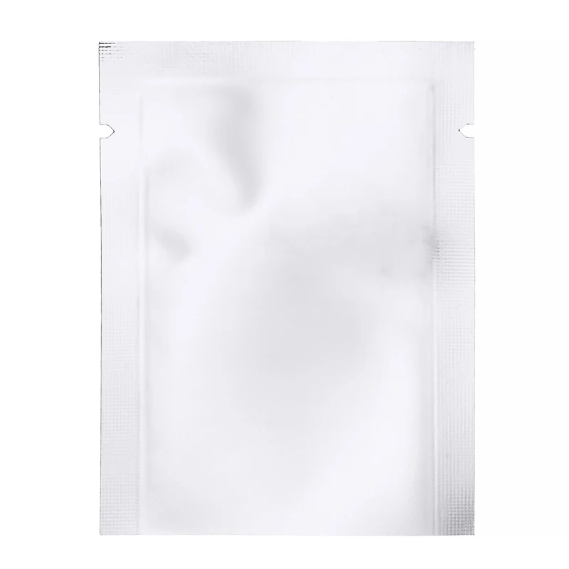 100 шт./лот 7*5 см Алюминий Фольга сумочки серебристой расцветки вакуумный