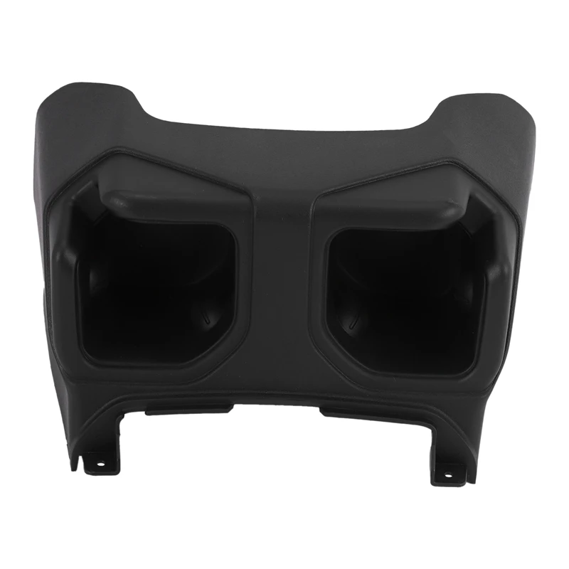 

Car Rear Center Console Cup Box Dual Drinks Cup Holder Beverage Stand Drink Water Bottle for Jeep Wrangler Jl 2018-2019