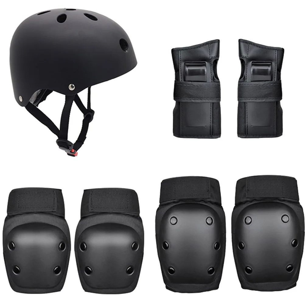 7 шт. спортивный шлем для велоспорта защитное снаряжение детей налокотники