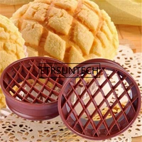 50pcs diy bread molds pastry dough bread cookie press round moulds pratical baking kitchen home tools