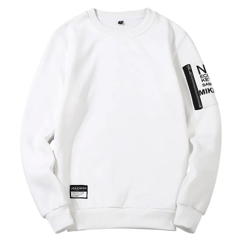 

Ymwmhu Fashion Brand Hoodies Men Round Neck Autumn and Winter Sweatshirt Loose Long Sleeve Casual Men Hoodies Pocket Clothes