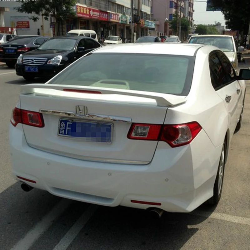 Неокрашенный задний спойлер для Honda Spirior Acura TSX 2009-2013 высококачественный из