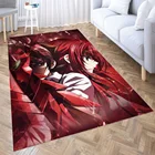 Ковер DxD для старшей школы, 3D напольный коврик для гостиной с мебелью для коридора, ванной, с аниме рисунком, для украшения спальни для подростков