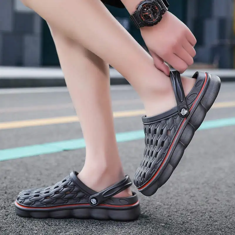 

Vulcanise Shoes Woman Skate Slippers House Man Non-Casual Flip Flops Men On Platform Sandals Woman 2021 Medium Heel Trend Tennis