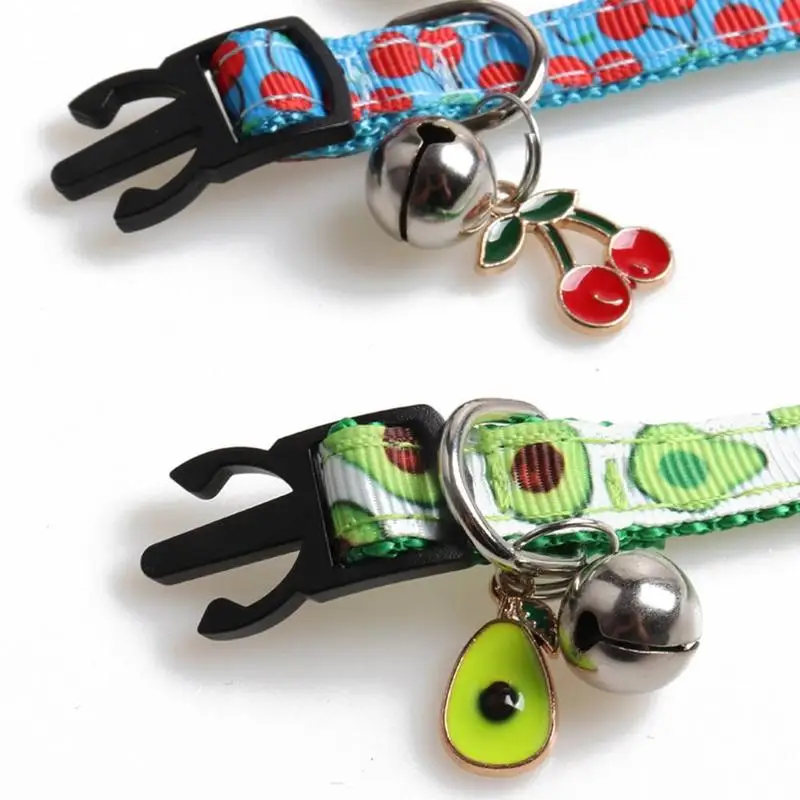 Ошейник для кошек с колокольчиком безопасный Регулируемый ошейник милыми