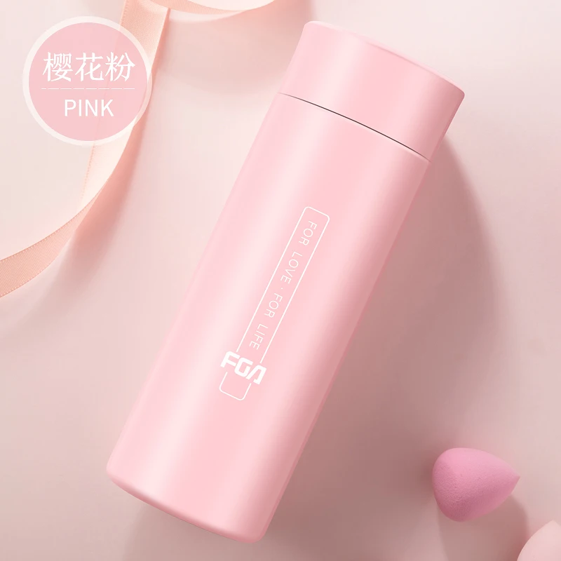 

Portable Thermos Mini 300ML Stainless Steel Thermo Cup Coffee Cups Girl Light Travel Bottle Garrafa Termica Drinkware DA60BWB