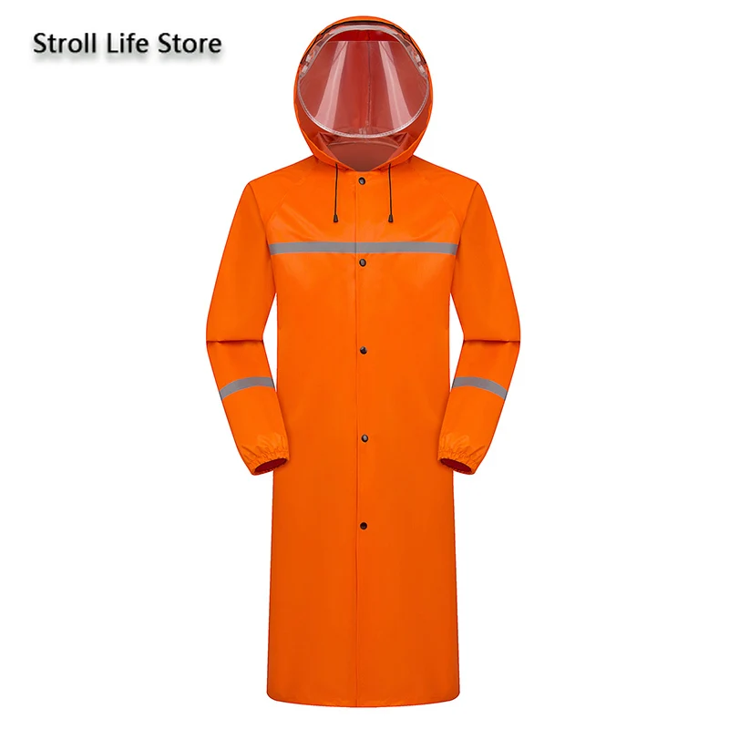 Нейлоновый плащ для улицы большой длинный водонепроницаемый мужской Тренч