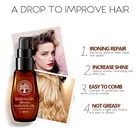 40 мл марокканское чистое аргановое масло восстановление эфирного масла для волос многофункциональный уход за волосами и кожей головы рост против выпадения волос Сухие повреждения