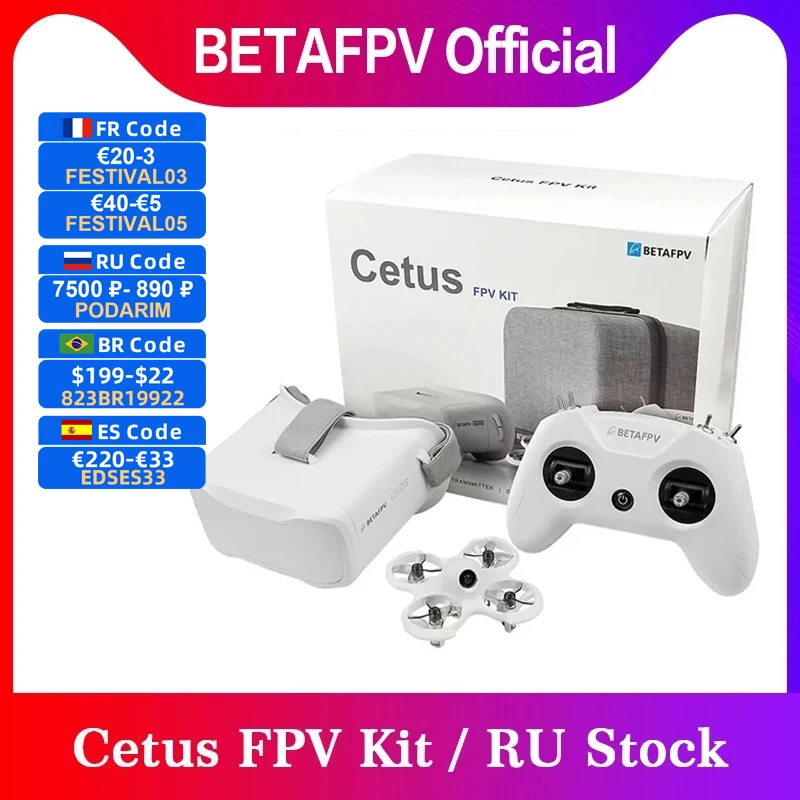 

BETAFPV Cetus ProFPV комплект RTF Frsky D8 Lite радио 2 SE радиопередатчик VTX 25 МВт 5,8G 14DBI VR02 FPV очки гоночный Дрон