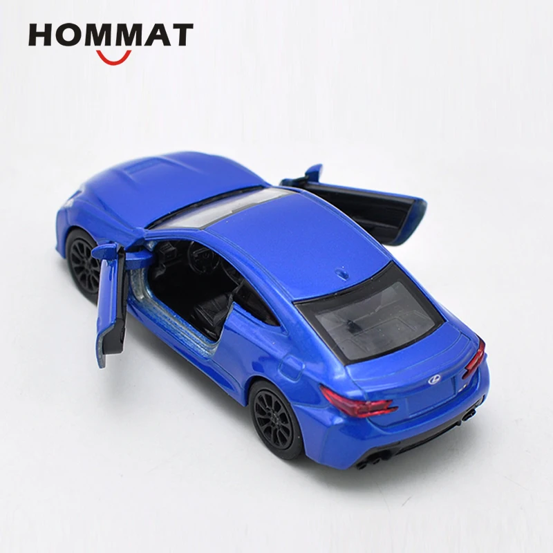 Спортивный автомобиль HOMMAT 1/36 масштаб Lexus RC F сплав металл литье под давлением 1:36
