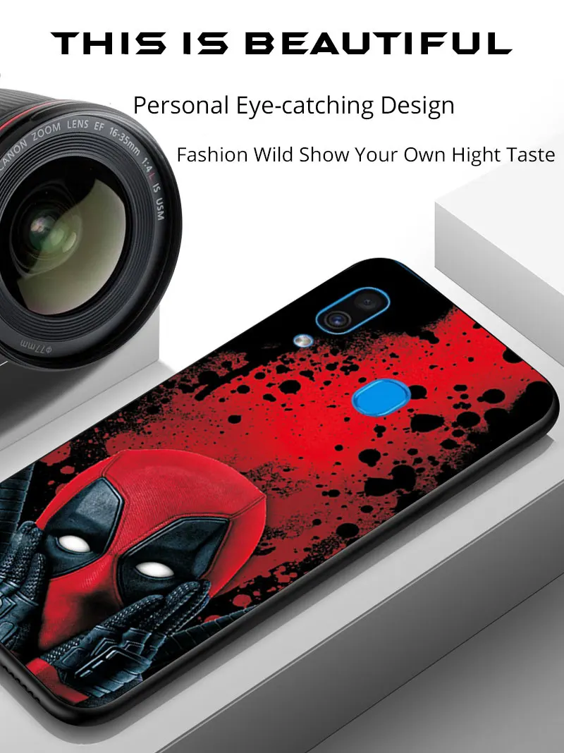 Чехол для телефона для samsung Galaxy A10 A20E A30 A40 A60 чехол бампер для samsung A50 A70 черный чехол ТПУ чехол A30S A50S A70S A2 ядро