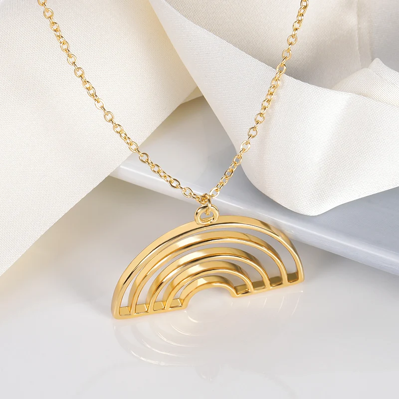 Минималистичное женское колье из искусственной кожи ожерелья нержавеющей стали