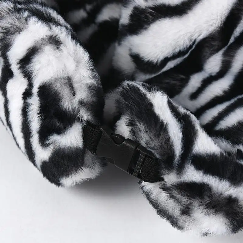 Плотная теплая зимняя шапка женская шапка-ушанка Охотничья Лыжная флисовая