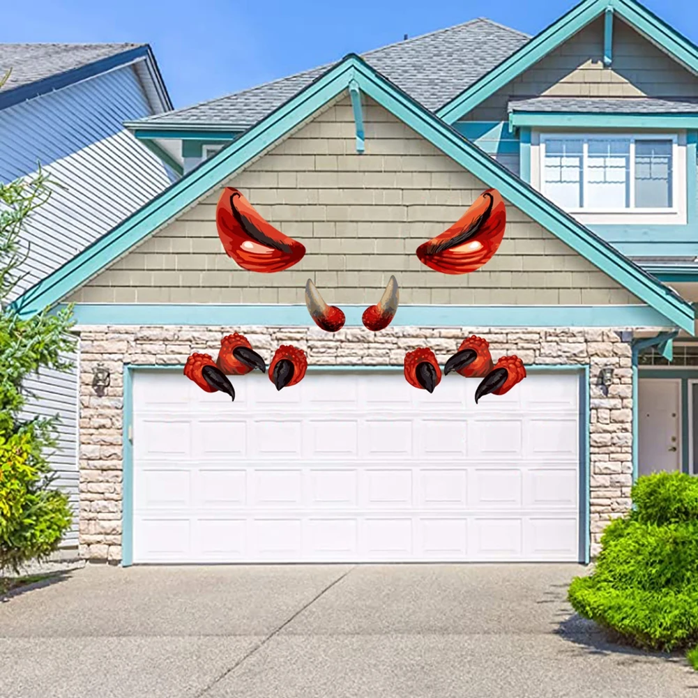 Совершенно новые наклейки на пол из искусственного ПВХ в виде монстра настенные