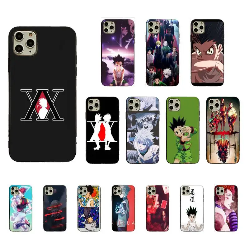 

Hunter x Hunter HXH anime Luxury Phone Case for iphone 13 11 12 pro MAX 8 7 6 6S Plus X XS MAX 5 5S SE XR Fundas Capa