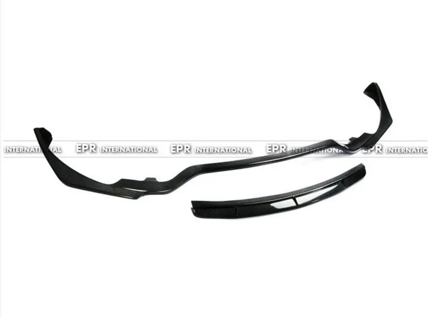 Автомобильный спойлер для переднего бампера из углеродного волокна