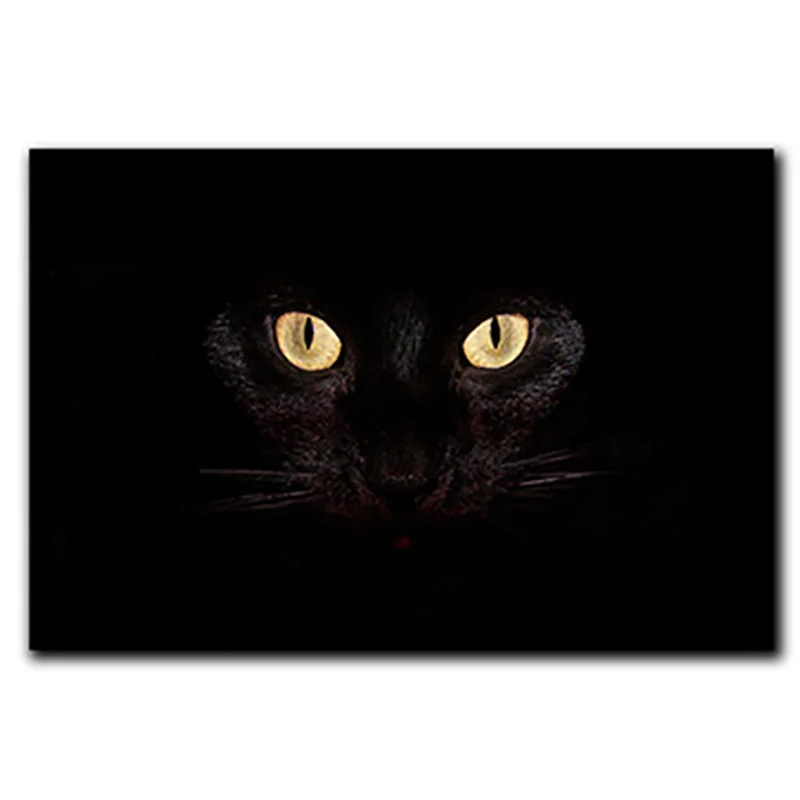 Zeegle напольный коврик черный кот Печатные дверные маты для ванной нескользящий