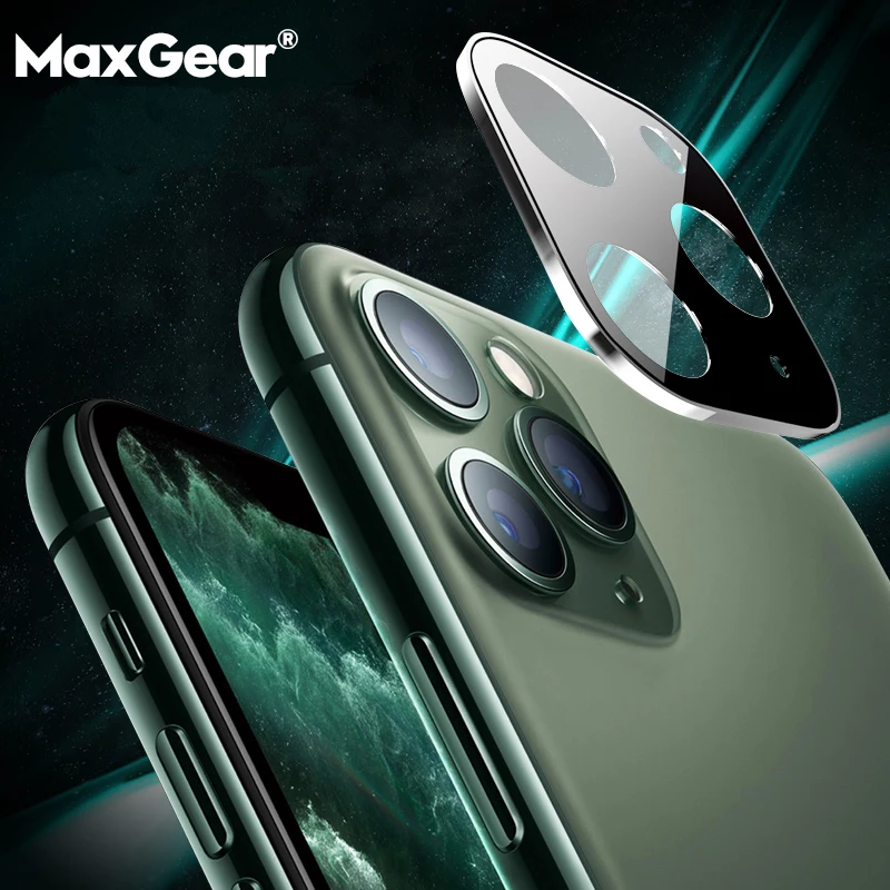 Защитное закаленное стекло для объектива камеры iPhone 11 Pro Max 2019|Защитные стёкла и