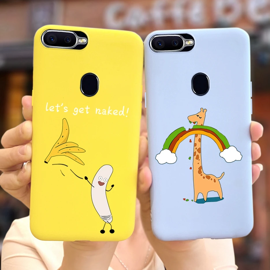 Чехол с изображением милой пары кошек для Oppo F9 чехол Pro Мягкая силиконовая задняя