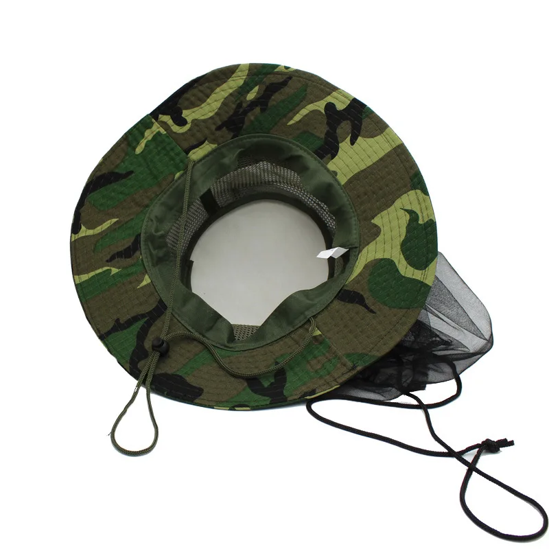 

Outdoor 360 mesh mosquito hats for men and women mountaineering travel sunscreen sun visor summer fishing hat fisherman hat