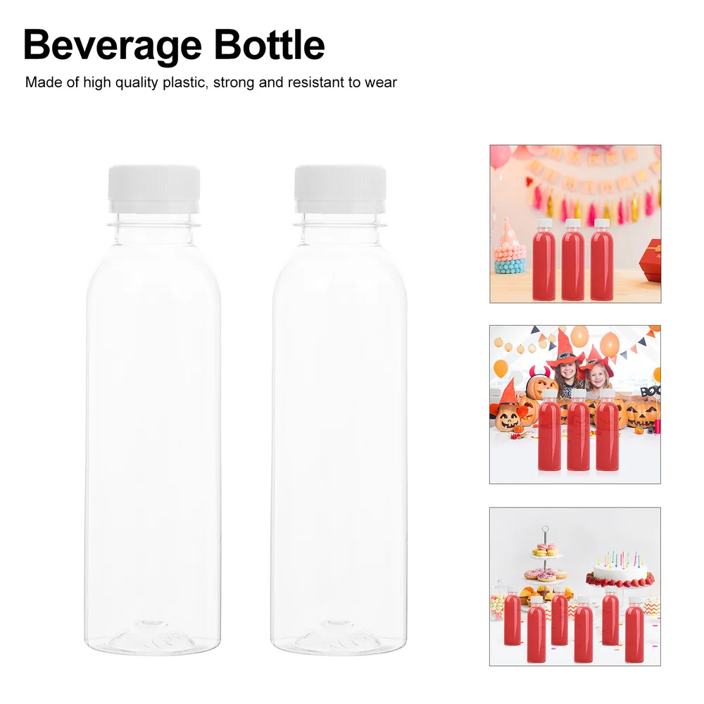 

1 Set 20 Pcs 250ML Beverage Bottles Empty Drink Bottles (Transparent)