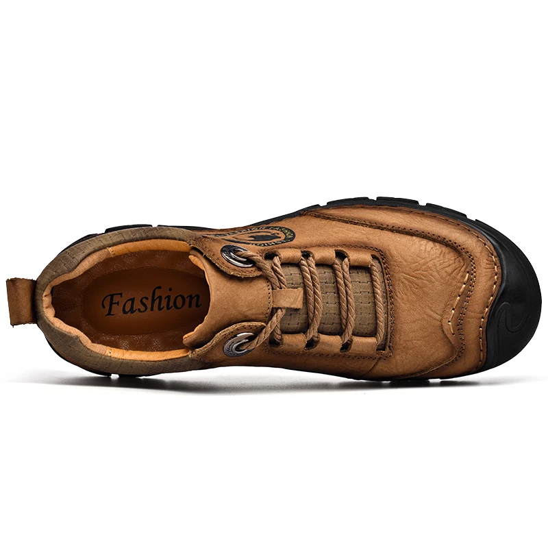 

Lcxmnd New autumn and winter leisure Tauren leather outdoor shoes in 2020