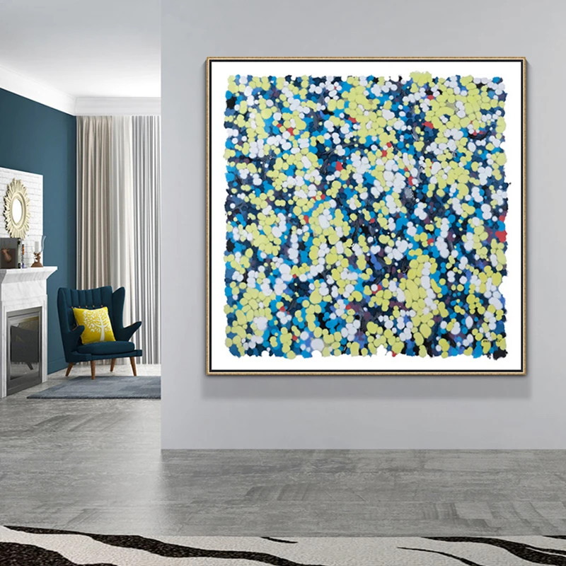 

100% Hand Painted Modern Abstract Art Oil Painting On Canvas Wall Art Frameless Picture Decoration For Live Room Home Decor Gift